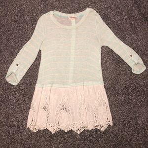 Altar’d state light blue sweater